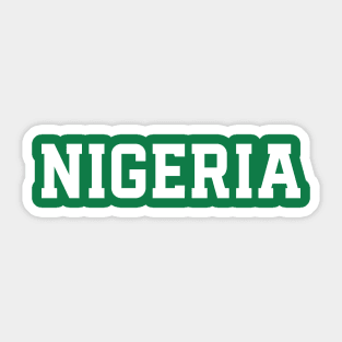 Nigeria v2 Sticker